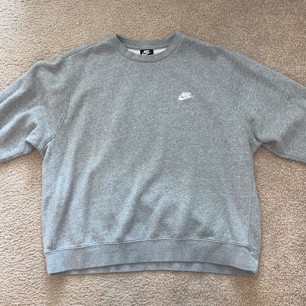 Vintage Nike Gray Crewneck Sweatshirt